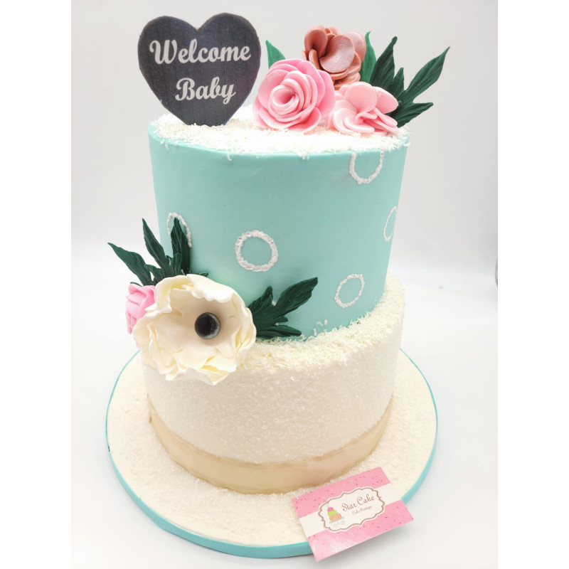 Pastel Baby Shower 4626 Niño